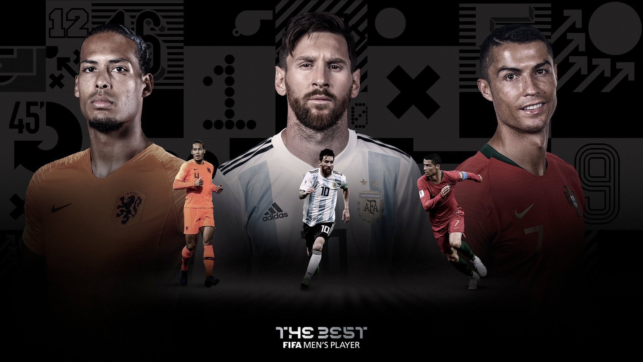 الثلاثي المرشح لجائزة أفضل لاعب في العالم