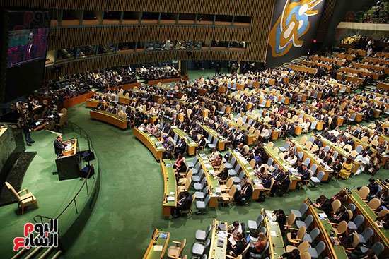 خطاب تاريخى للرئيس السيسى فى الأمم المتحدة (12)