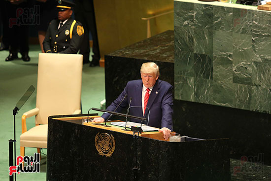 الرئيس الأمريكى فى خطابه خلال الجمعية العامة للأمم المتحدة (15)