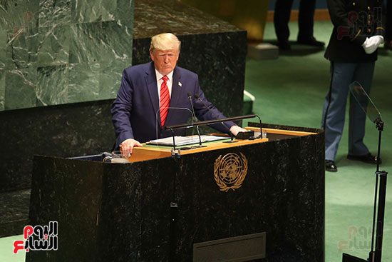 الرئيس الأمريكى فى خطابه خلال الجمعية العامة للأمم المتحدة (3)