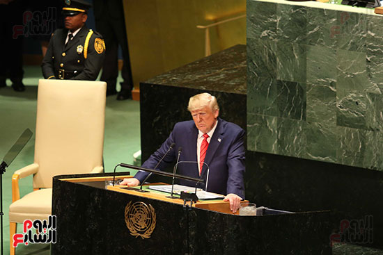 الرئيس الأمريكى فى خطابه خلال الجمعية العامة للأمم المتحدة (12)