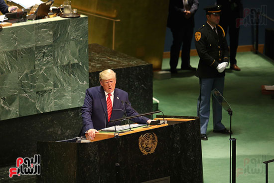 الرئيس الأمريكى فى خطابه خلال الجمعية العامة للأمم المتحدة (5)