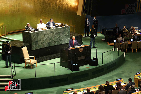 الرئيس الأمريكى فى خطابه خلال الجمعية العامة للأمم المتحدة (4)