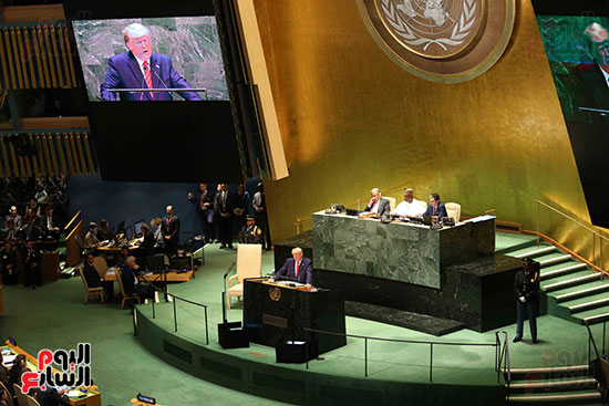 الرئيس الأمريكى فى خطابه خلال الجمعية العامة للأمم المتحدة (13)
