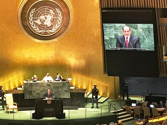 الرئيس السيسى أمام الأمم المتحدة (5)