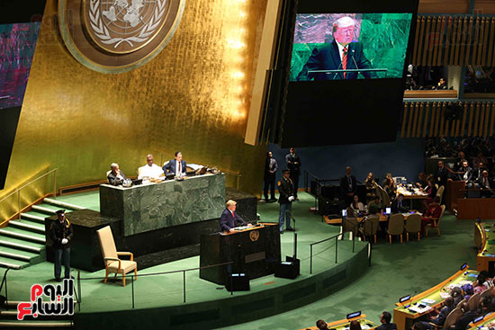 الرئيس الأمريكى فى خطابه خلال الجمعية العامة للأمم المتحدة (2)