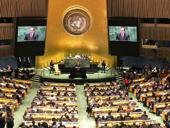 الرئيس السيسى أمام الأمم المتحدة (7)