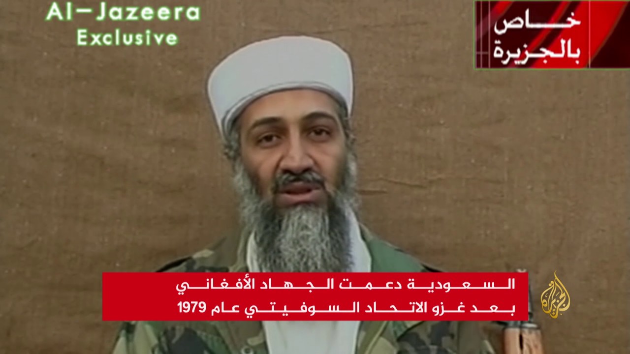 بن لادن على شاشات الجزيرة