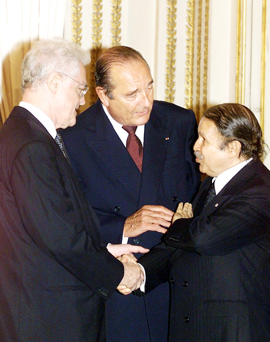 شيراك ورئيس الجزائر