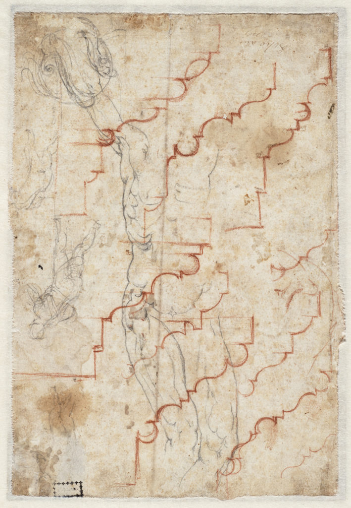 الشكل المصلوب (تتبع)؛ الملامح المعمارية. اسكتشات شخصية (1530-1534) ،