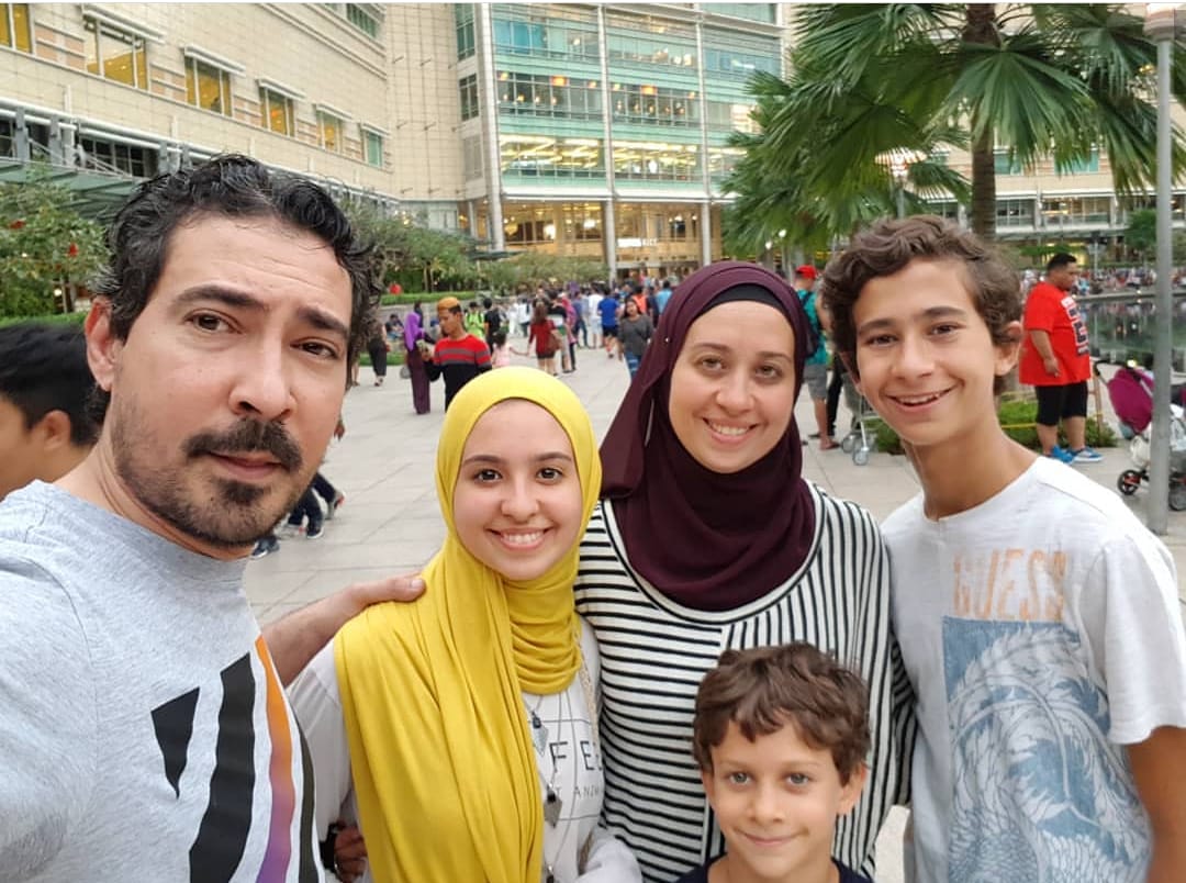 محمد بركات و عائلته
