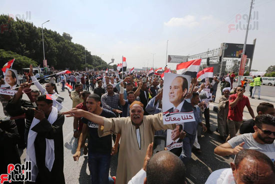تظاهرات دعم مصر  (5)