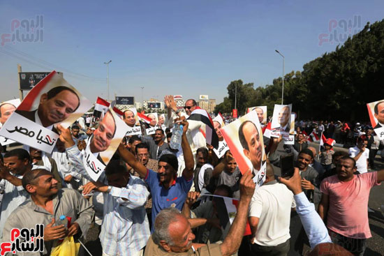 تظاهرات دعم مصر  (10)