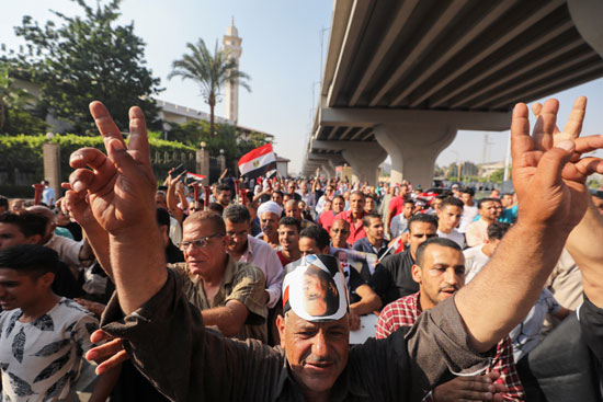 مسيرت دعم الدولة المصرية