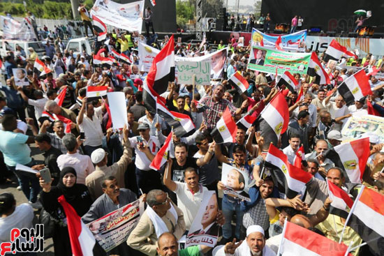 تظاهرات دعم مصر  (7)