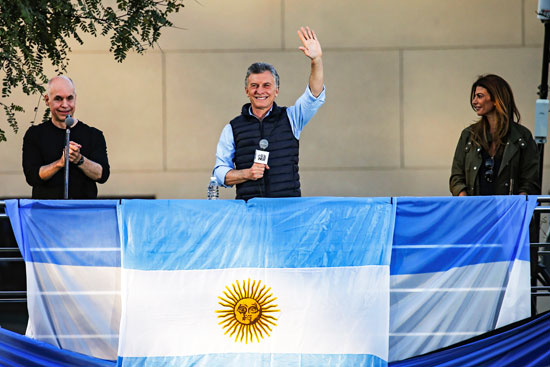 الرئيس الأرجنتينى ماوريسيو ماكرى
