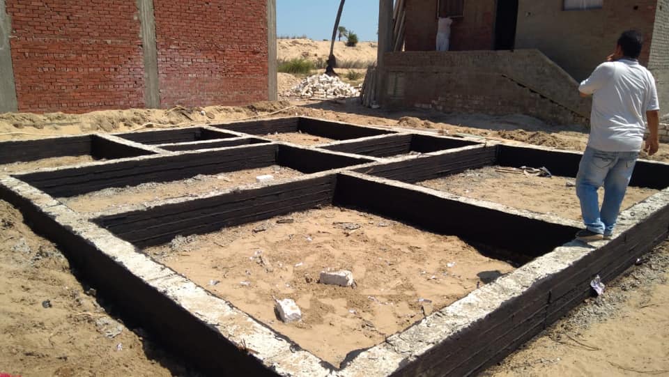 شركة الرمال السوداء تشيد 20 منزلا ضمن مبادرة الرئيس حياة كريمة بكفر الشيخ (9)