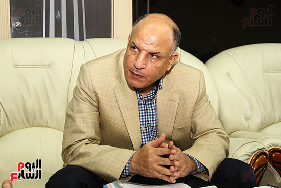 أشاد السيد عبد العليم الصيفى ، رئيس مجلس إدارة شركة النيل لحليج الأقطان (4)