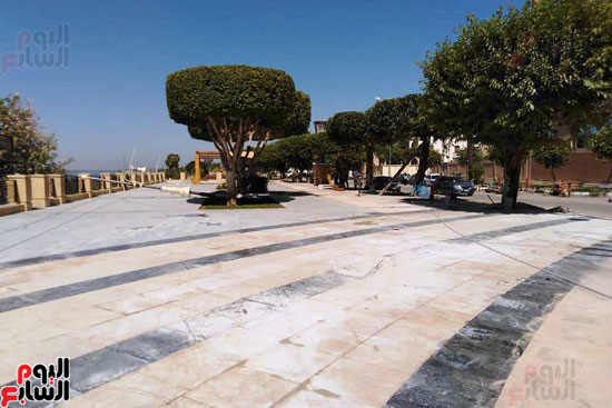 تطوير كورنيش النيل بالأقصر (13)