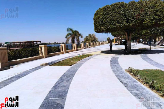 تطوير كورنيش النيل بالأقصر (8)
