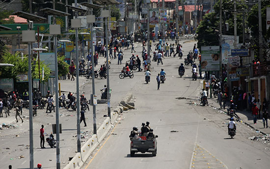 احتجاجات فى هايتى تطالب بتنحى الرئيس