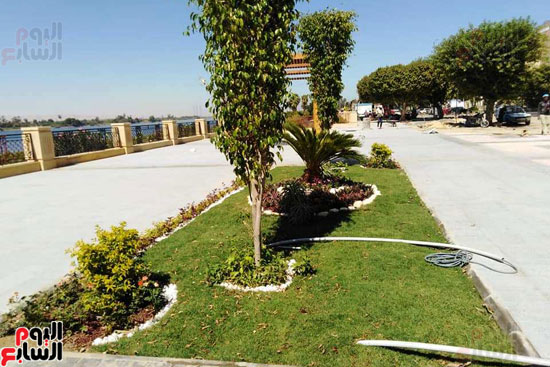 تطوير كورنيش النيل بالأقصر (3)