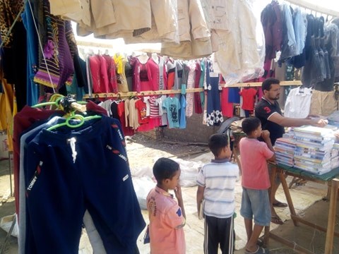 توفير الملابس ومستلزمات المدارس بالقرى بكفر الشيخ  (7)