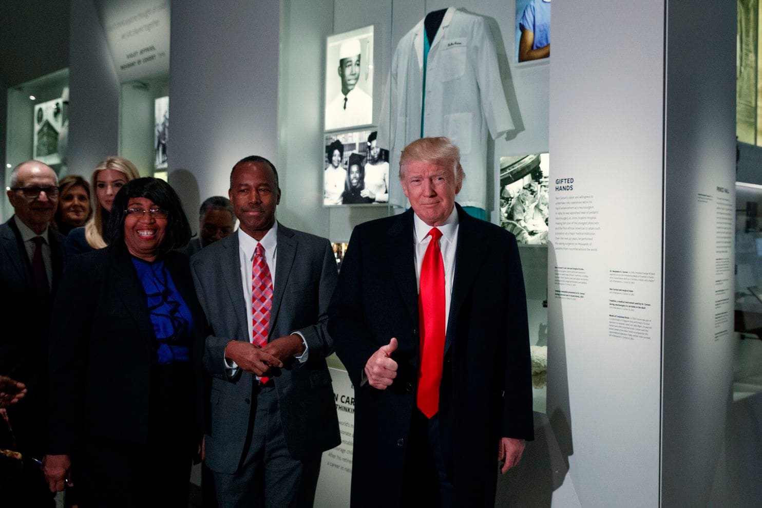 زيارة ترامب للمتحف