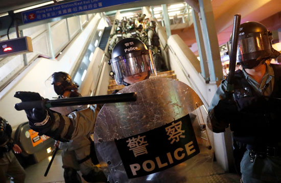 الشرطة فى هونج كونج