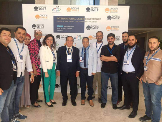 جامعة مصر بالمؤتمر العالمى لتطبيقات الليزر فى طب الأسنان بتونس (1)
