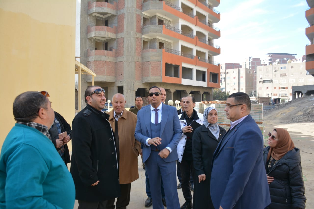 محافظ الدقهلية يتفقد مساكن التعاونيات  (3)