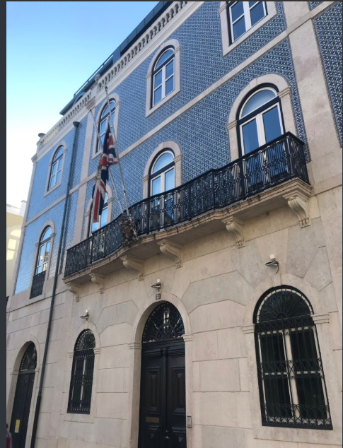 السفارة البريطانية فى لشبونة