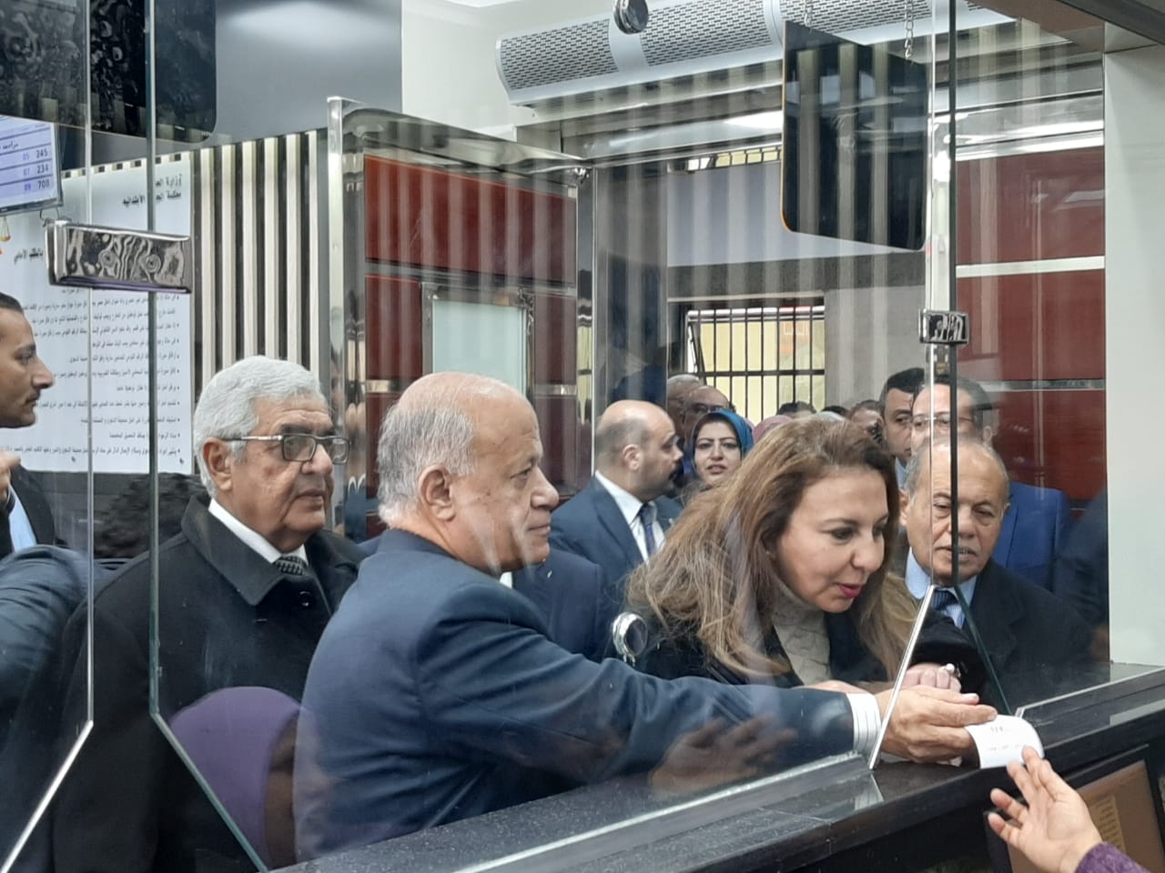 افتتاح المكاتب الأمامية لمحكمة شمال الجيزة (1)