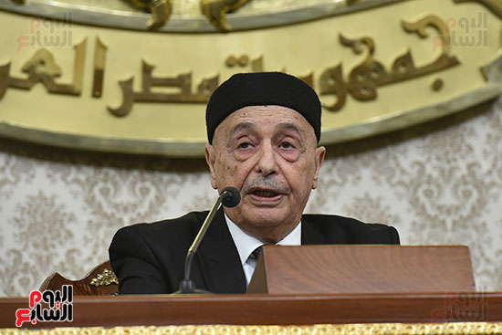 المستشار عقيله صالح رئيس البرلمان الليبى