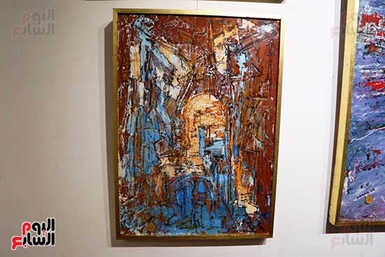 معرض تراكم للفنان العالمى أحمد فريد بجاليرى سافر خان (17)