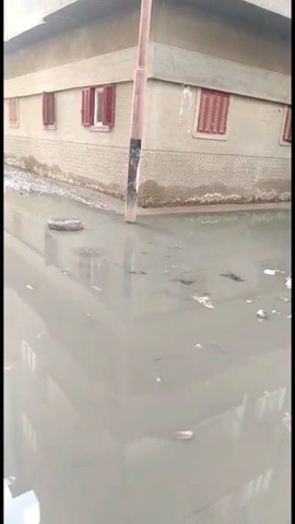  غرق شارع عبد العزيز قبالة بمياه الصرف الصحى (3)