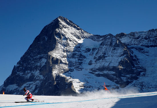 بطولة العالم للتزلج فى سويسرا