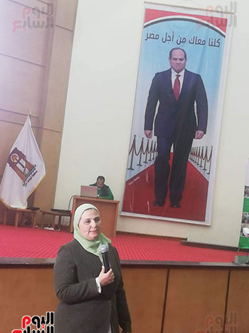  الدكتورة نيفين القباج وزيرة التضامن الاجتماعى (3)