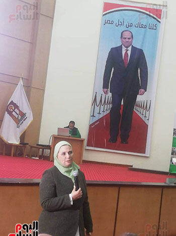  الدكتورة نيفين القباج وزيرة التضامن الاجتماعى (4)