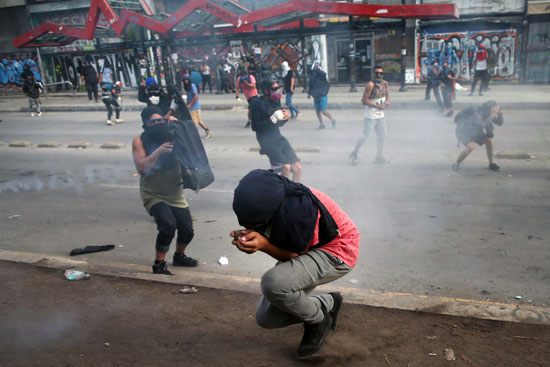 تظاهرات تشيلى