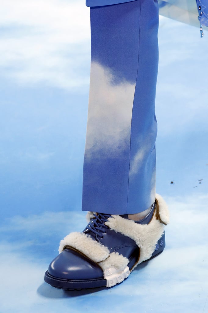 حذاء Louis Vuitton بأسبوع الموضة فى باريس