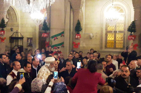 البابا تواضروس يترأس صلاة قداس عيد الغطاس (6)