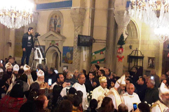 البابا تواضروس يترأس صلاة قداس عيد الغطاس (2)