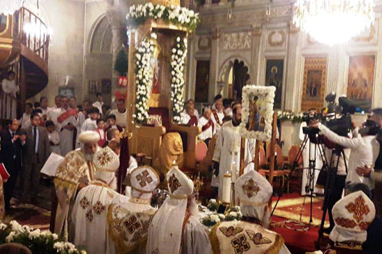 البابا تواضروس يترأس صلاة قداس عيد الغطاس (4)