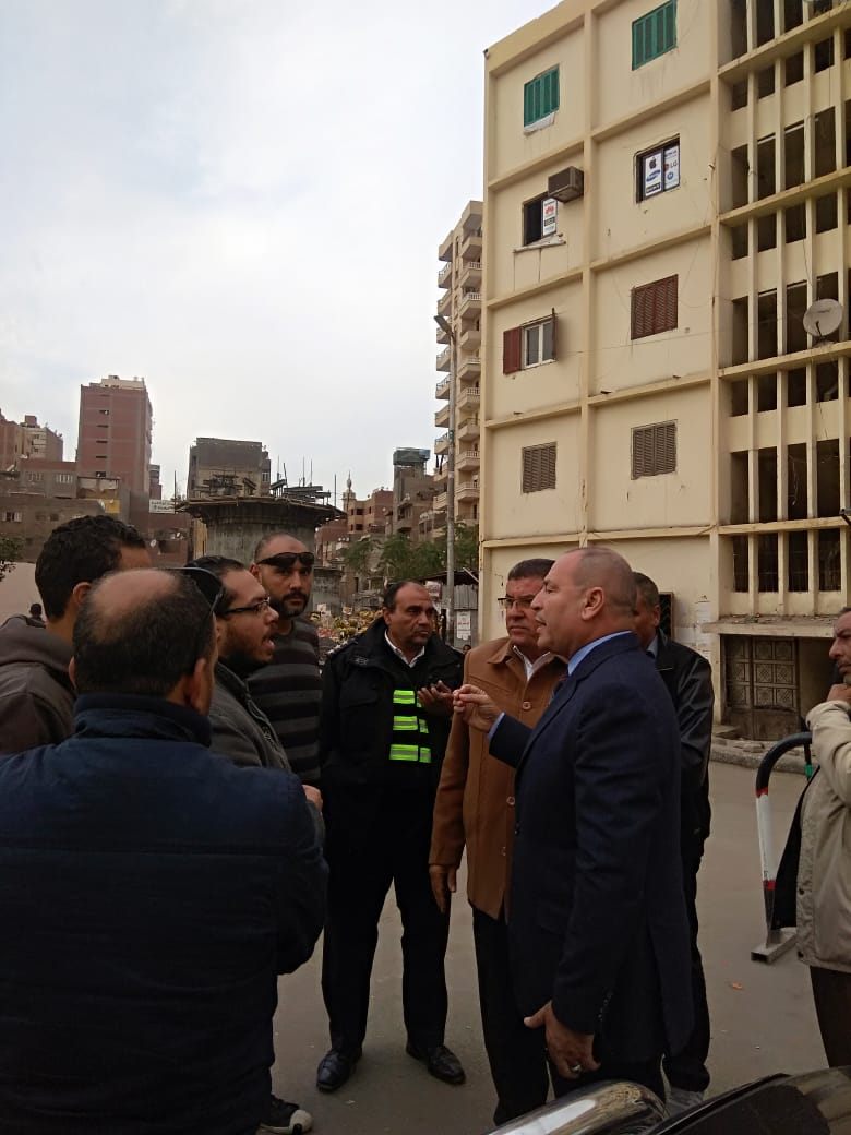 نائب محافظ القاهرة يتفقد المشروع