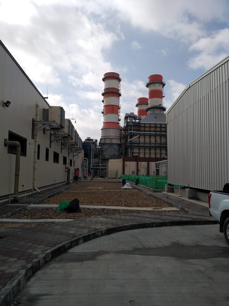 البيئة تربط مداخن محطة كهرباء البرلس بمنظومة الرصد الإلكترونى للحد من التلوث (1)