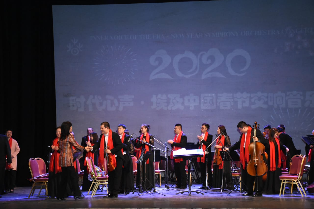 قنصلية الصين بالإسكندرية تنظم حفلا فنيا لأوركسترا هيلونغاينج السيمفونى (4)