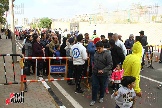 توافد المصريين للاحتفال بعيد الشرطة