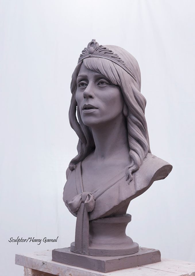 تمثال الفنانة فيروز