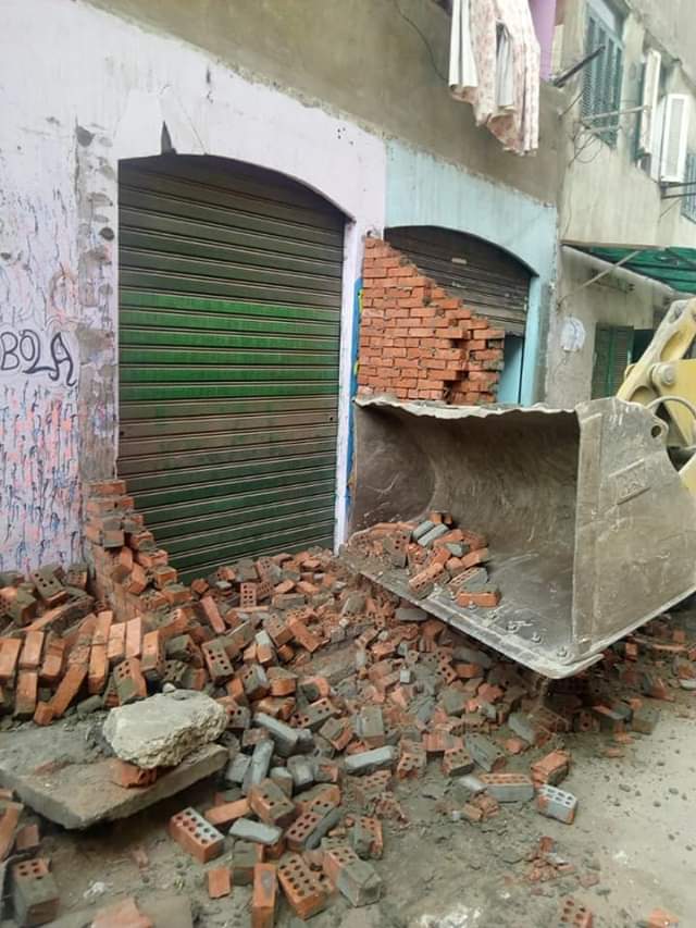 إقاف أعمال بناء مخالف بالزيتون والشرابية بالقاهرة (4)